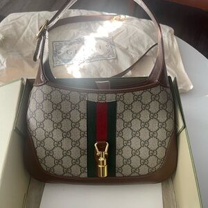 Gucci Brown and Green Women's Bag